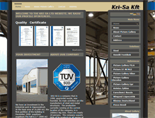 Tablet Screenshot of kri-sa.hu